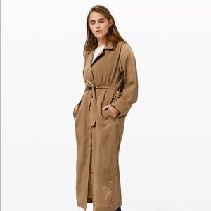 NWT Always Effortless Trench Jacket Coat Size 10